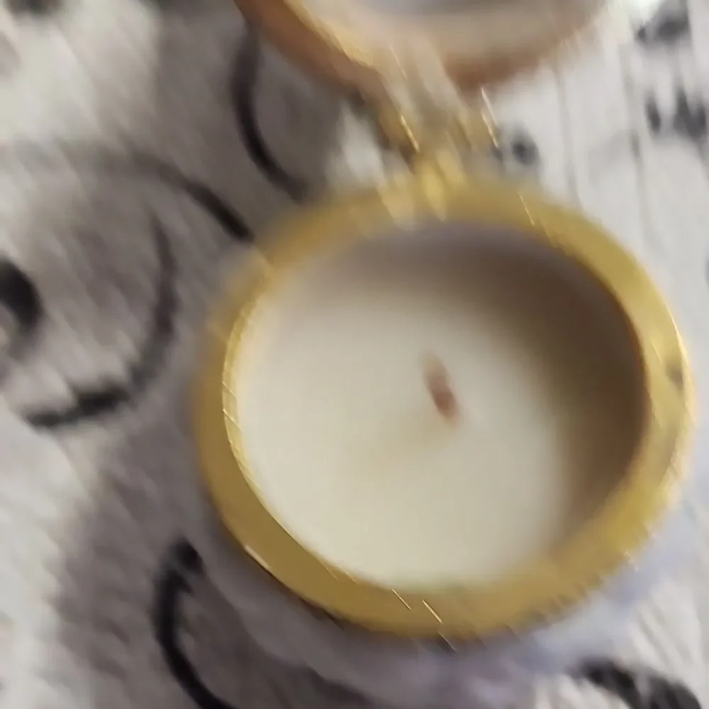Porcelain Angel Trinket Box/ Candle